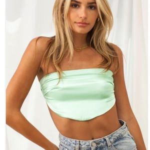 isabellas cabinet sage green satin top